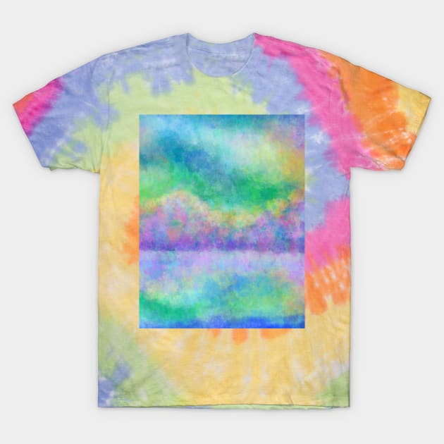 Dreamy Impressionism Landscape T-Shirt by Art by Deborah Camp